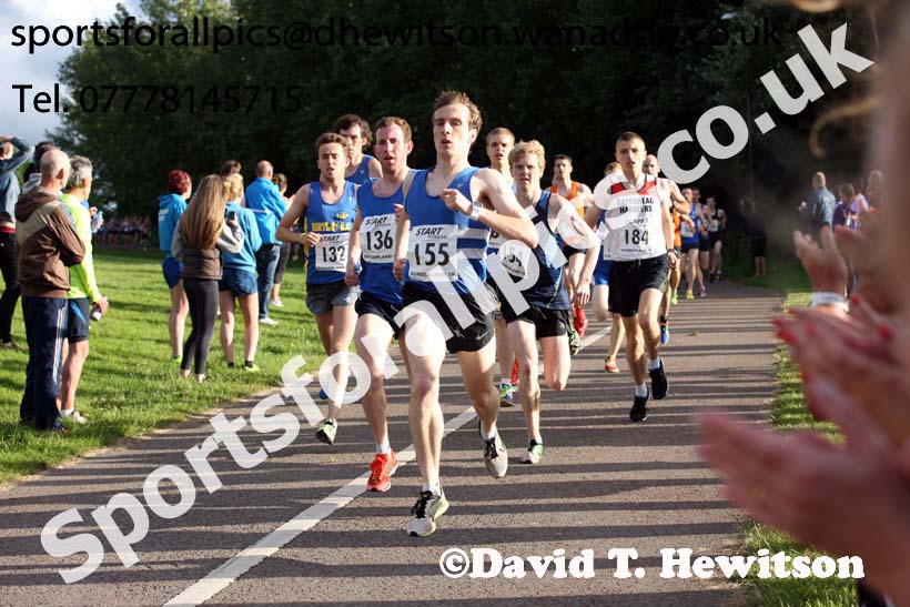 Senior mens Sunderland 5k Road Race. Photo: David T. Hewitson/Sports for All Pics